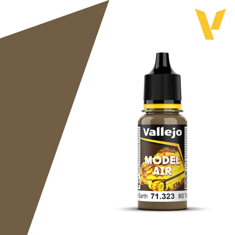 Satisfait Ou Remboursé Terre Foncé BS N°210 - 18ml Model Air - VALLEJO 71.323
