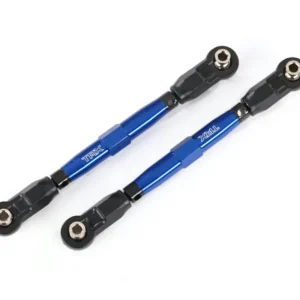 2 Biellettes Alu anodisé Bleue 100mm Avant Traxxas Maxx - Traxxas 8948X Produit De Marque