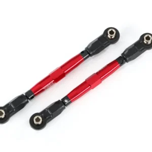 2 Biellettes Alu anodisé Rouge 100mm Avant Traxxas Maxx - Traxxas 8948R Super Prix
