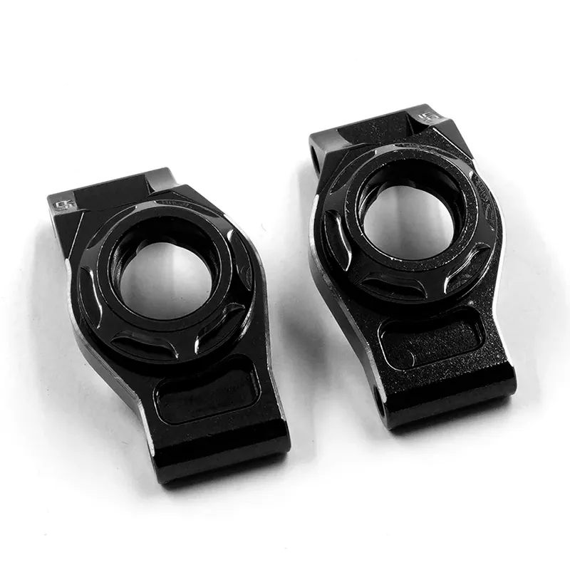 Jeu de moyeux arrière noir en aluminium pour Traxxas Mini Maxx Mini XRT Nouvel Arrivage