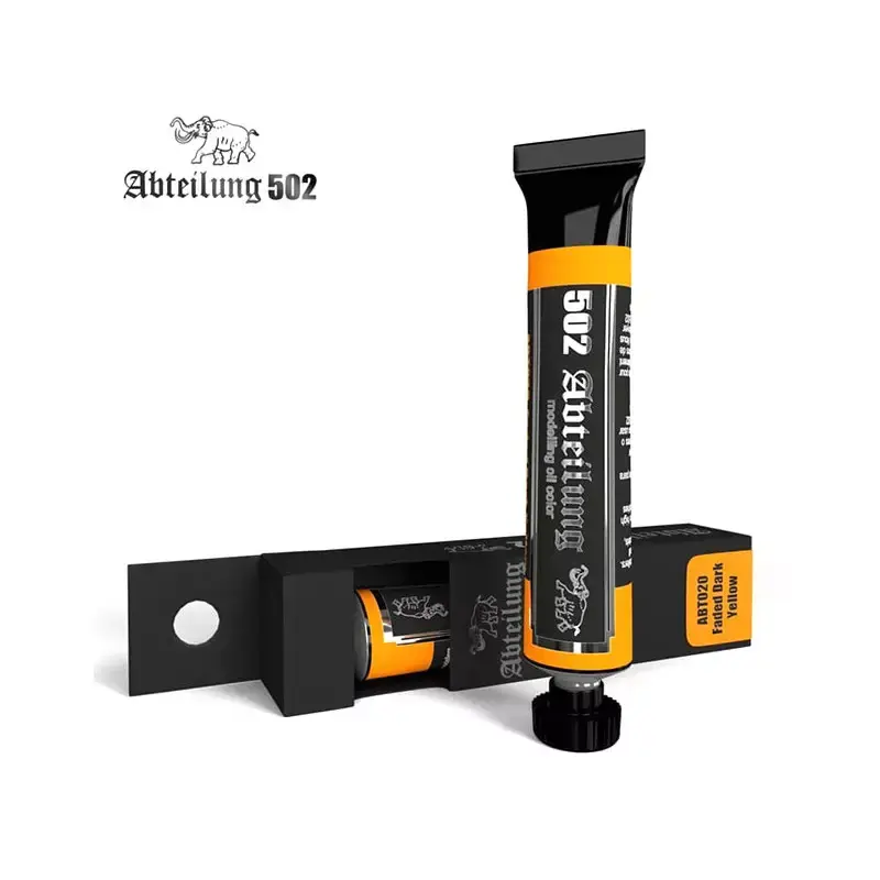 ABTEILUNG 502 ABT020 Peinture À L‘huile 20ml Jaune Foncé Délavé Prix Bas