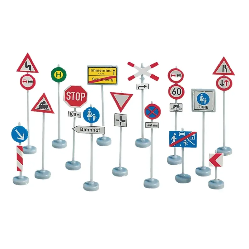 32 Panneaux de signalisation - NOCH 34121 - N 1/160 Pas Cher