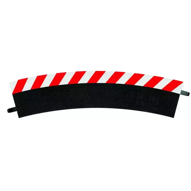 6 Bordures extérieures courbe 3/30° - Carrera 20563 - 1/24 Acheter En Ligne