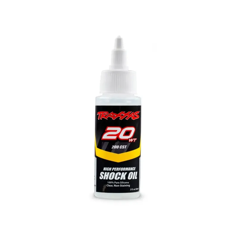 Quantité Limitée Huile silicone amortisseurs 20WT 200cst 60cc - Traxxas 5031