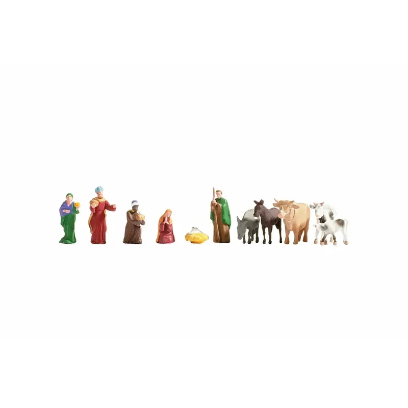 Lot de 11 figurines de la Nativité - Noch 15922 - HO 1/87 Achetez Aujourd'hui