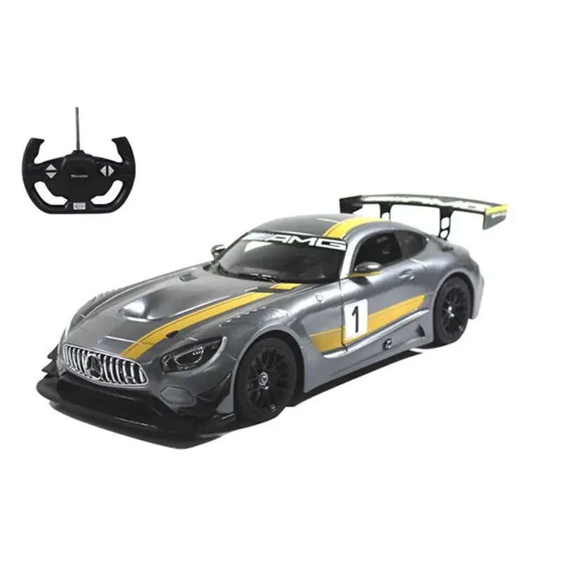 Mercedes AMG GT3 Grise et jaune RTR - RASTAR RS74100 - 1/14 Solde