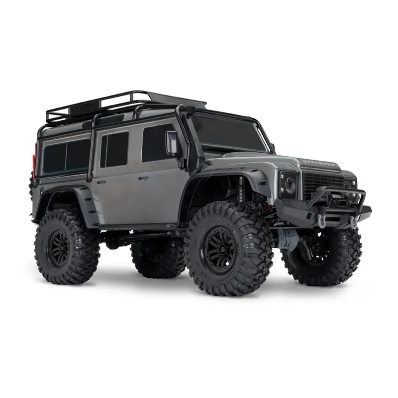 Produit De Marque TRX-4 Land Rover Defender Clipless RTR - Traxxas 82256-4-SLVR - 1/10
