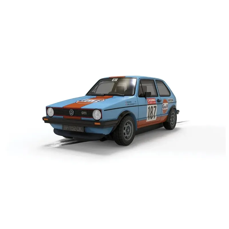 Volkswagen Golf édition Gulf - Scalextric C4609 - 1/32 - Analogique Paiement Sécurisé