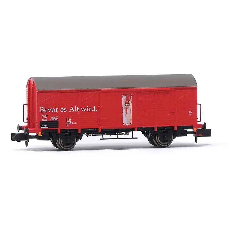 Solde Wagon couvert Gs206 "Früh Kölsch" - Arnold HN6644 - N 1/160 - DB - EP IV