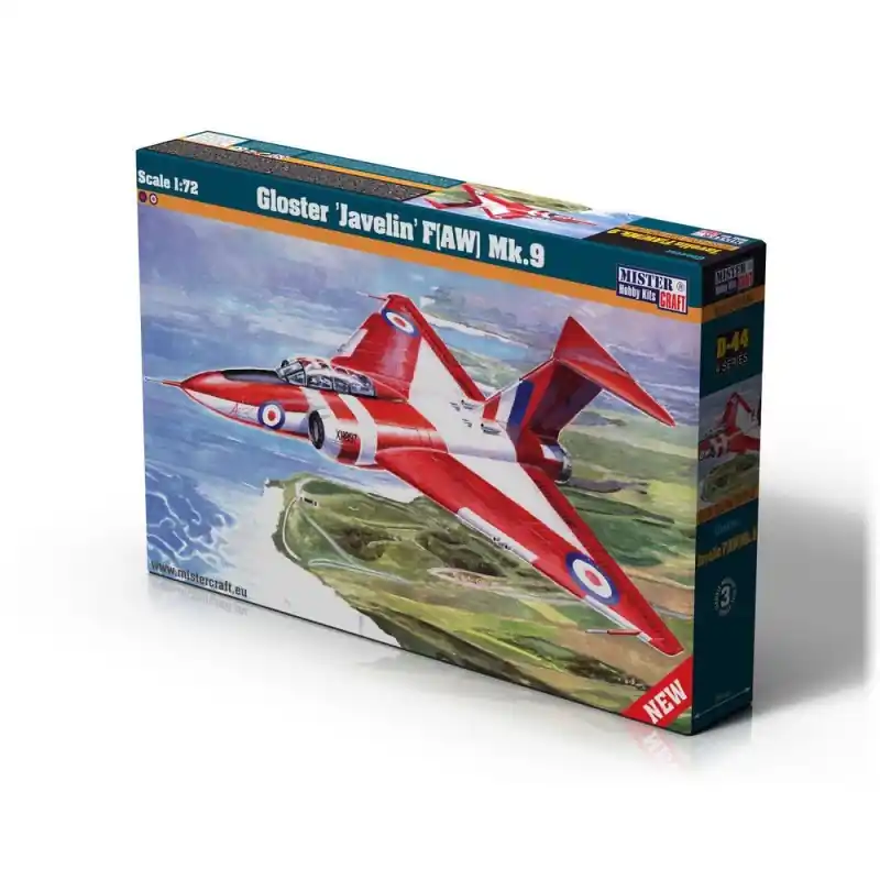MISTERCRAFT D-44 MAQUETTE GLOSTER"JAVELIN" F(AW) MK.9 1/72 Marque