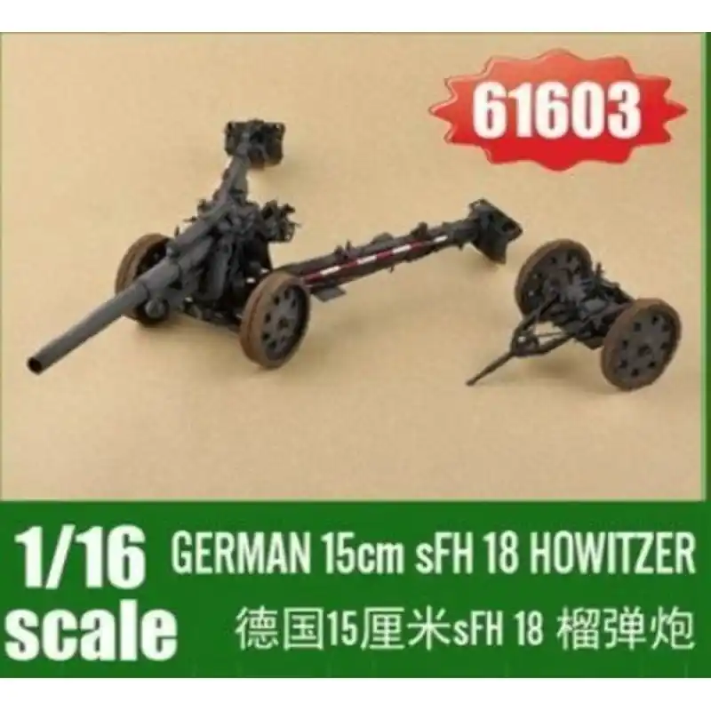 I LOVE KIT 61603 MAQUETTE GERMAN 15CM SFH 18 HOWITZER 1/16 Prix Cassé