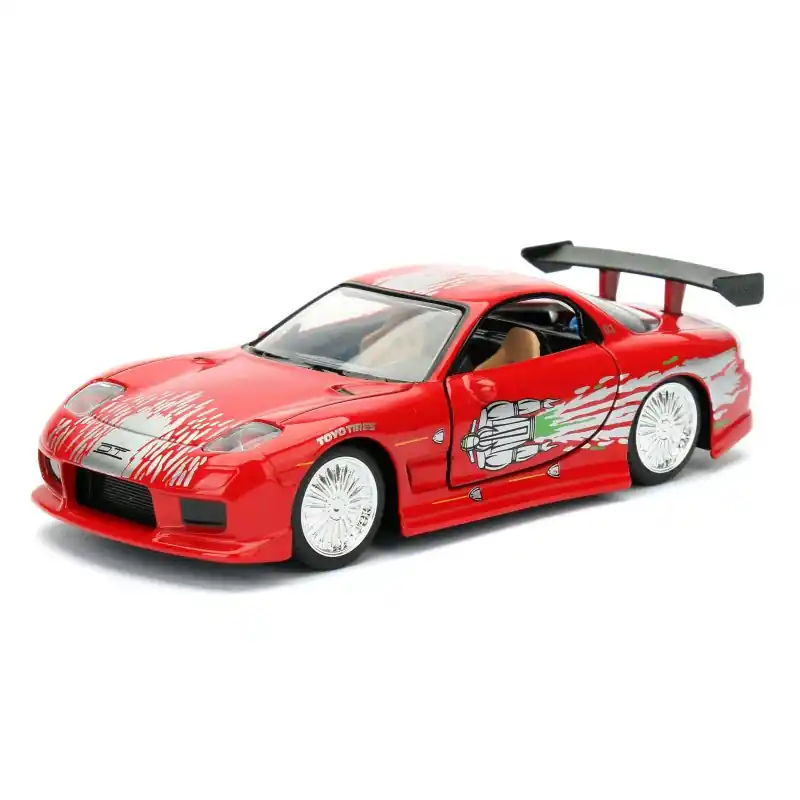 JADA 98377 MINIATURE MAZDA RX-7 FD3S WIDE BODY RED FF 1993 1/32 Acheter En Ligne
