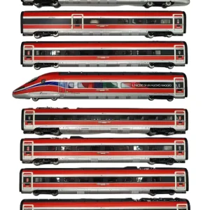 *SOLDES* - COFFRET DE 8 ELEMENTS FRECCIAROSSA 1000 TRENITALIA VERSION SPECIAL PARIS GARE DE LYON - MILAN Meilleure Vente