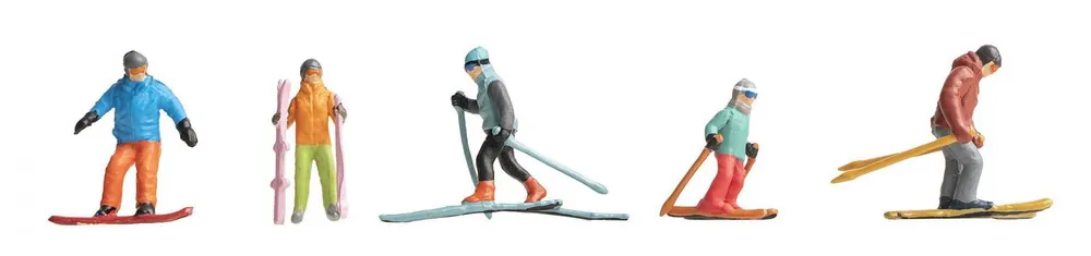 *SOLDES* - PERSONNAGES AUX SPORTS D HIVER Meilleure Vente
