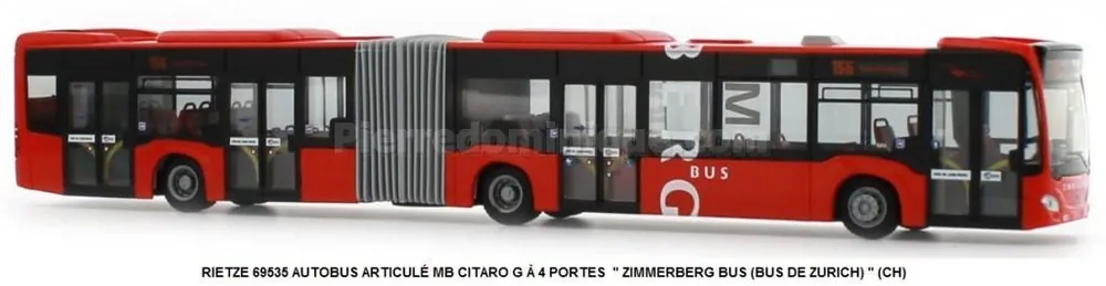 *SOLDES* - AUTOBUS ARTICULÉ MB CITARO G Ã 4 PORTES Quantité Limitée