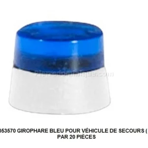*SOLDES* - GIROPHARE BLEU POUR VÉHICULE DE SECOURS ( CAMION) PAR 20 PIÈCES Top Vente