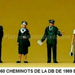 *SOLDES* - CHEMINOTS DE LA DB DE 1969 ECHELLE N Produit De Marque