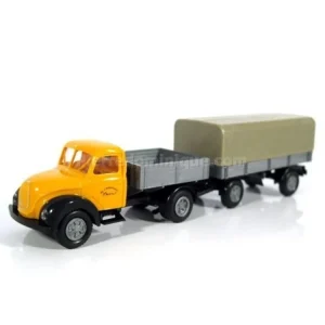 *SOLDES* - CAMION MAGIRUS DEUTZ DAVOS AVEC REMORQUE Meilleur Prix