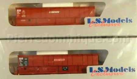 *SOLDES* - COFFRET 2 WAGONS TOMBEREAUX SOGEWAG SNCF Achat Immédiat