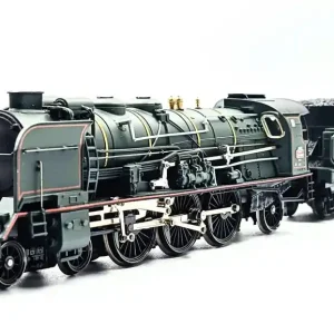 *SOLDES* - LOCOMOTIVE A VAPEUR 231 G 104 TENDER SNCF - SANS CERTIFICAT AVEC RAIL DE PRESENTATION Dernier Modèle