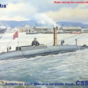 Mikromir 35-026 American Civil War - era torpedo boat CSS David Super Prix