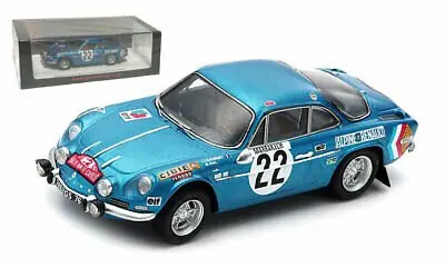 Retour Gratuit Spark Alpine A110 │ No.2 Rallye Monte-Carlo 1971 - J-P. Nicolas - C. Roure [1/43] [1/43]