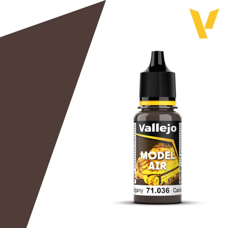 Acajou N°36 - 18ml Model Air - VALLEJO 71.036 Affaire À Saisir