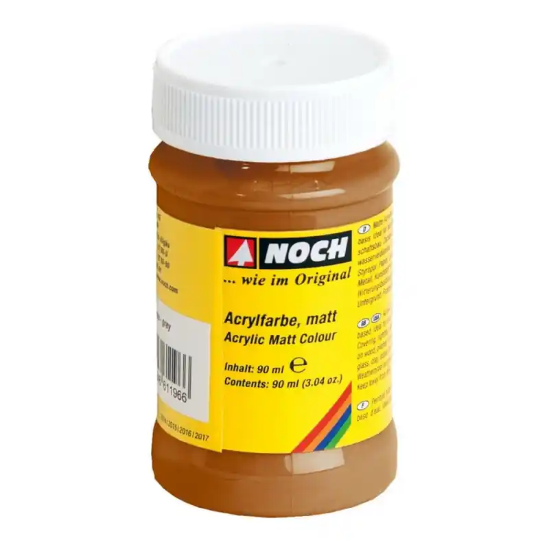 Prix Promo Peinture Acrylique en pot 90ml Ocre-NOCH 61192