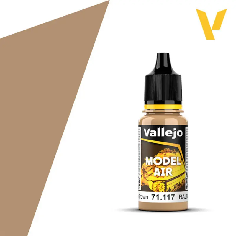 Camouflage Brun N°110 - 18ml Model Air - VALLEJO 71.117 Usine Directe