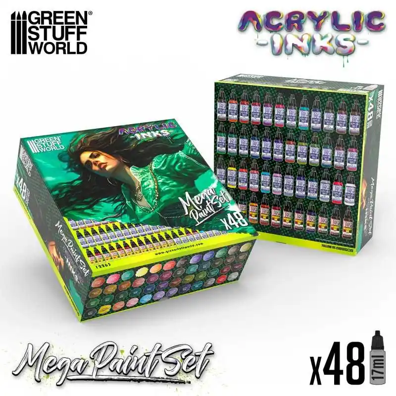 Commander Vite Mega Set encres acryliques Dipping Inks