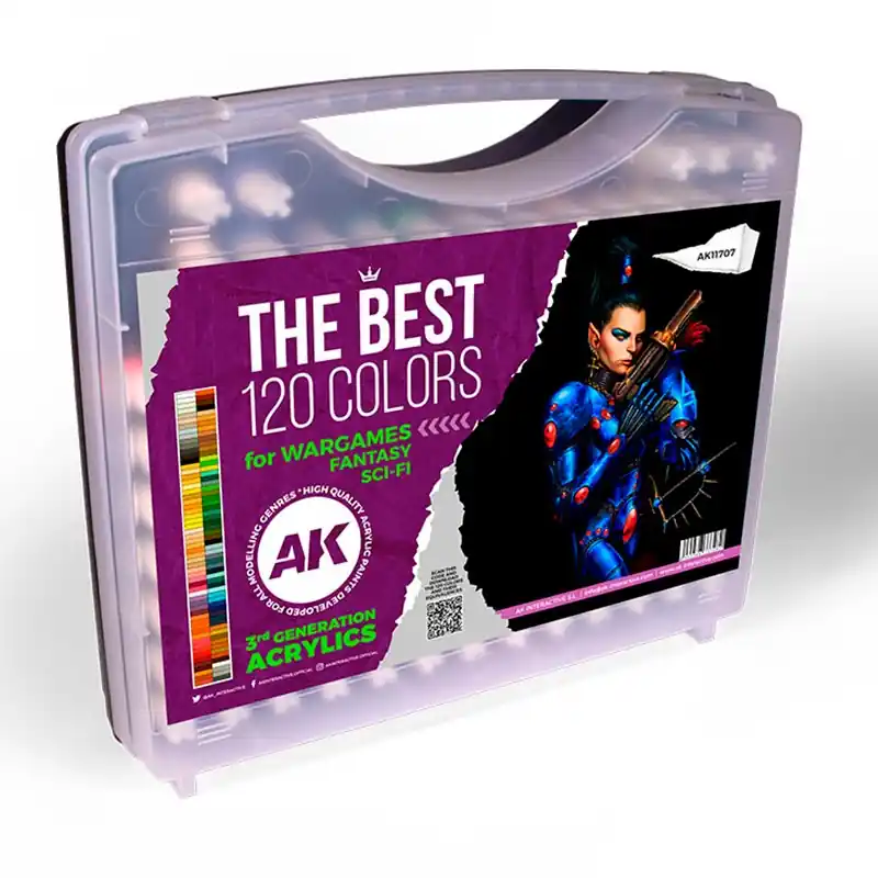 3g Plastic Briefcase 120 Wargame Colors Commander Vite