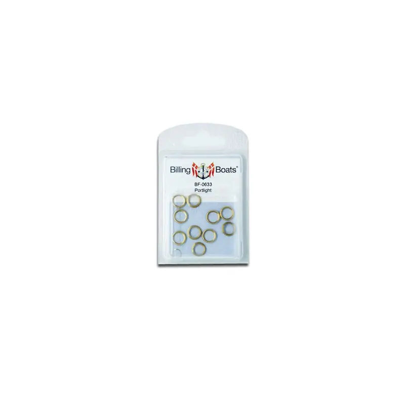 Retour Gratuit Accastillage de bateau Hublots en laiton 11mm (10pcs)