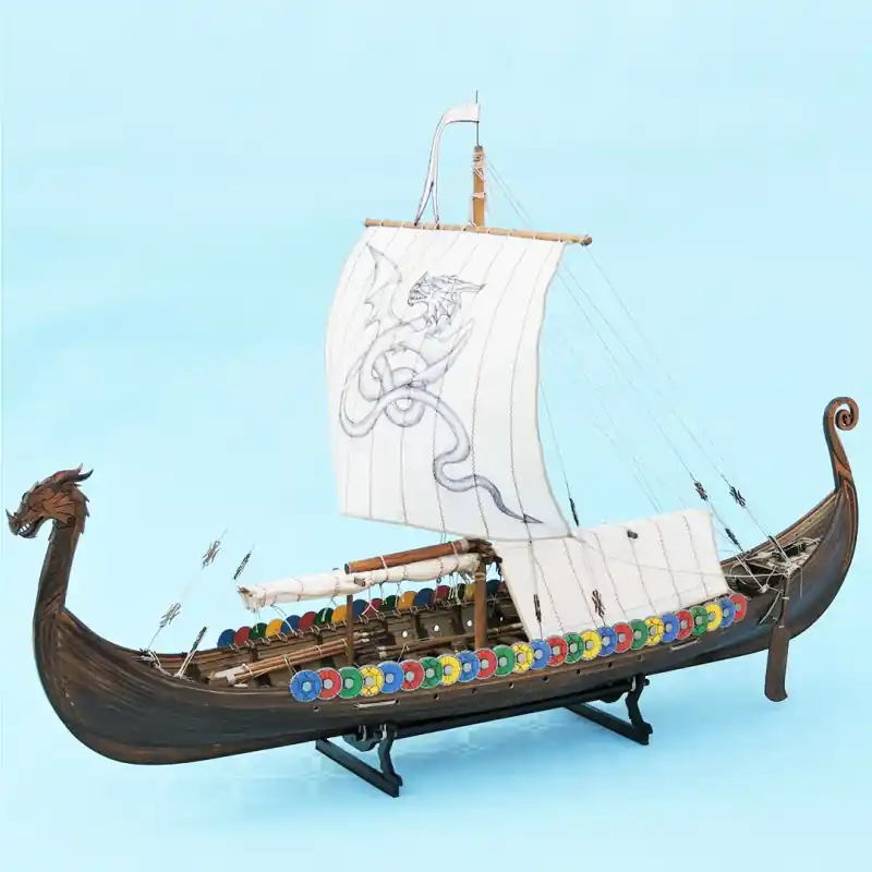Offre Limitée Bateau statique Drakkar Viking 1 40