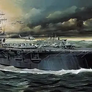 Academy 14210 U.S.S. CV-63 Kitty Hawk Marque