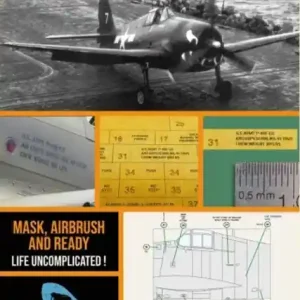 1 Man Army 24DET017 Grumman F6F-5 Hellcat (Airfix) Authentique