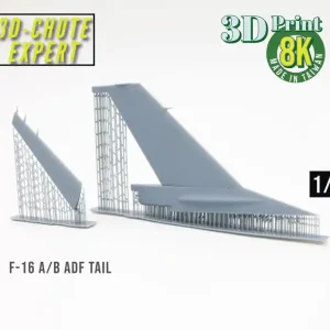 3D-CHUTE EXPERT 0130559 General Dynamics F-16 ADF - Vertical Tail Satisfait Ou Remboursé