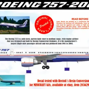 8aDecs 7909-562-200 Boeing 757-200 House Colors Dernière Chance